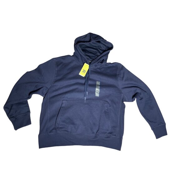all in motion Other - All In Motion Men's Size Large Navy Blue Cotton Fleece Hooded Winter Sweatshirt